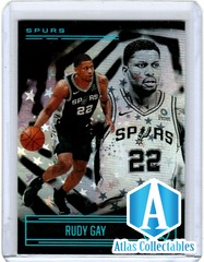 2020-21 Illusions Basketball Rudy Gay Blue STARS Parallel San Antonio Spurs MINT